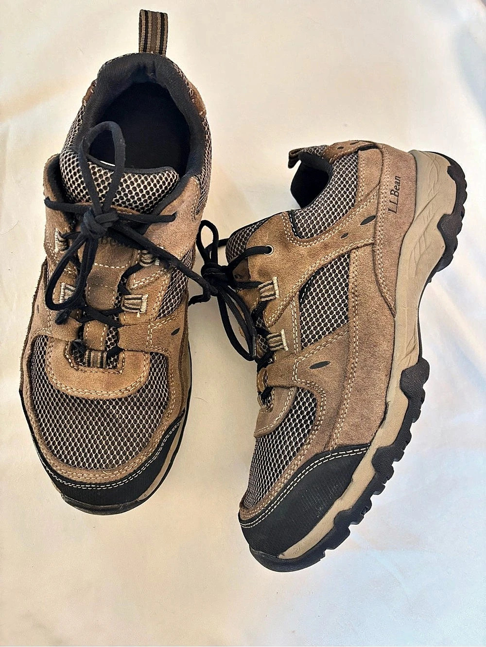 L.L.Bean Trail Model Trail Shoes Brown & Black US 10.5 Wide